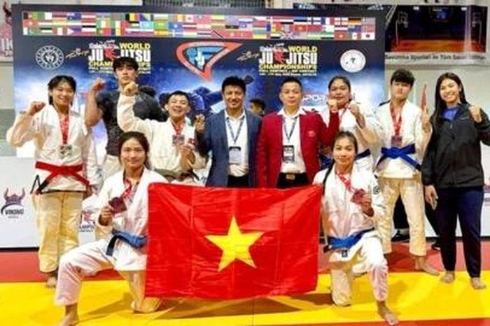 Jujitsu Việt Nam giành 6 huy chương vàng thế giới - Đài Phát thanh và truyền hình Hà Nội