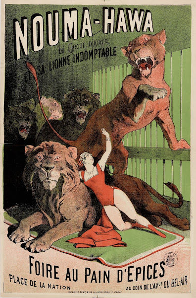 Nouma Hawa Du Cirque Dhiver Et Sa Lionne Indomptable 1873 1883