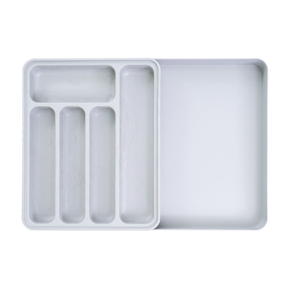 Organizador para cubiertos de plástico iDesign™ extensible