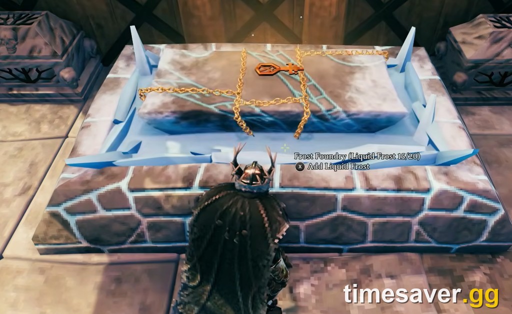 Building and using the Frost Foundry crafting station in Valheim 1.0