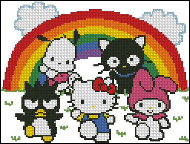 CMP Kitty Cat Under The Rainbow