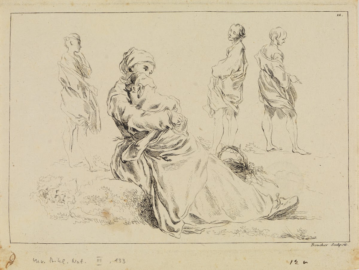 Figure studies 1735