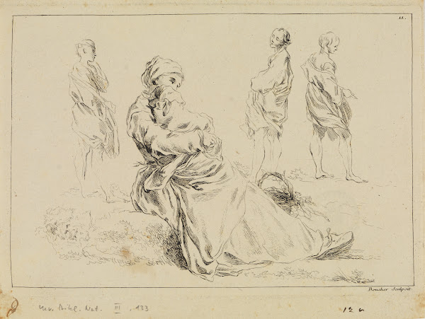 Figure studies 1735