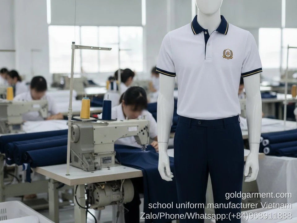 School Uniform Manufacturing in Vietnam: Durable, Affordable & Compliant - Gold Garment Vietnam