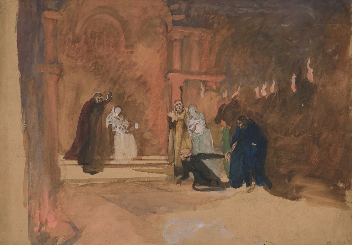 Figure sceneHamlet 1984