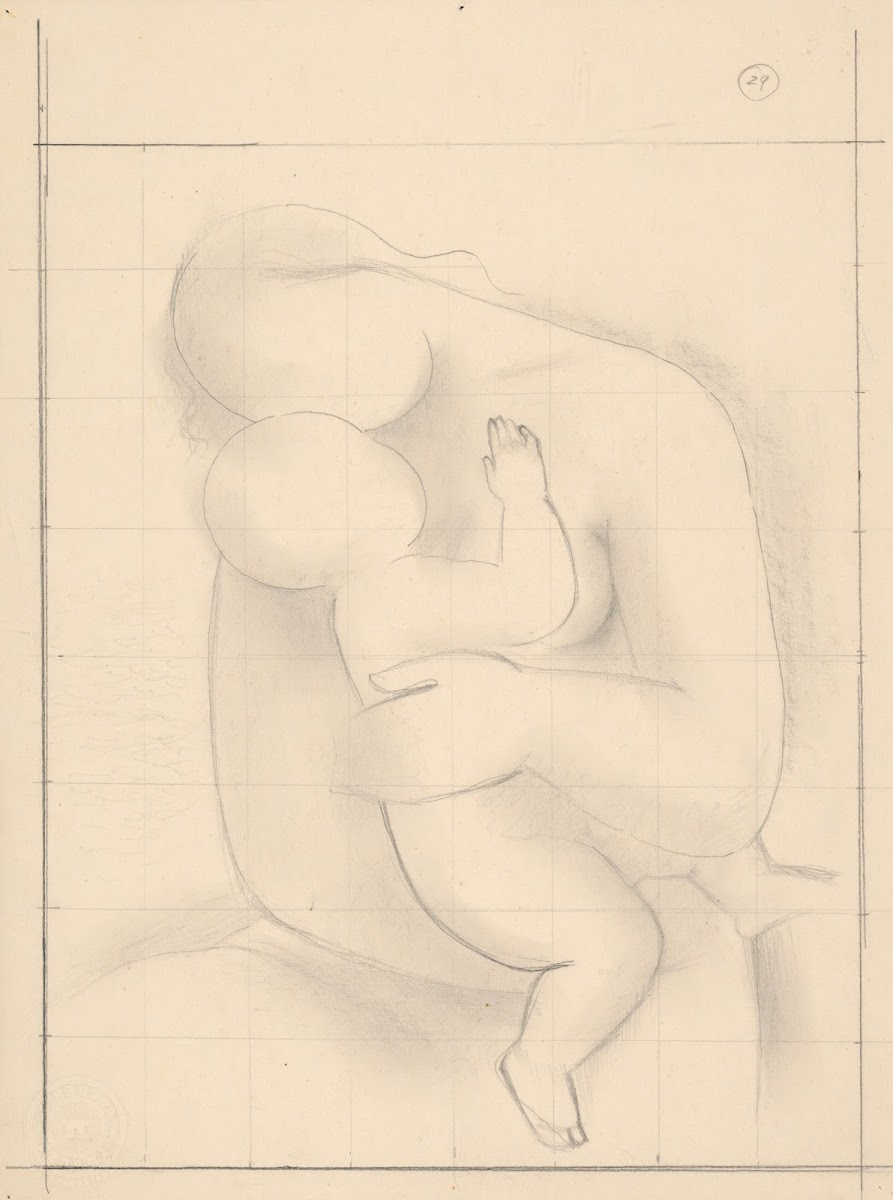 Mother with baby 19321933