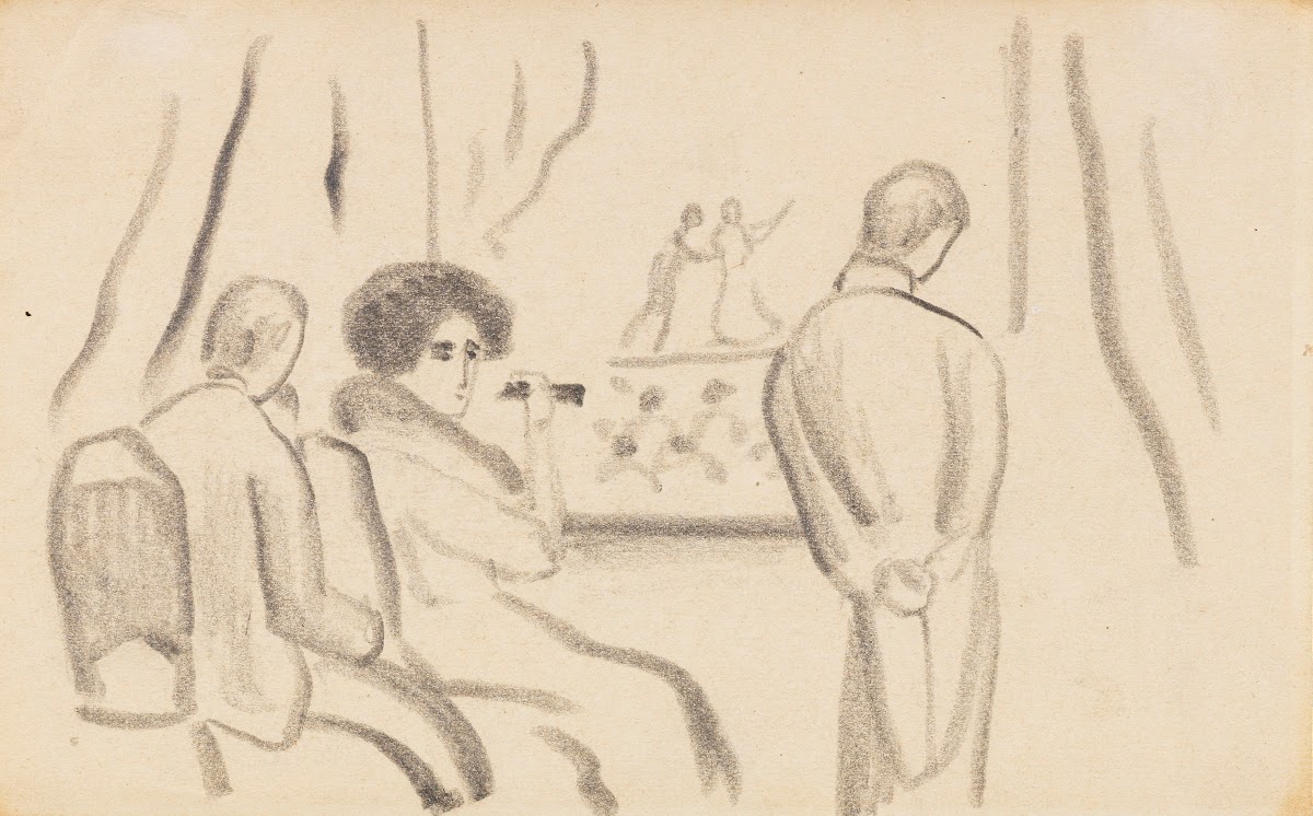 In der Loge 1912