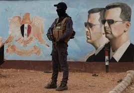 Suasana persidangan di Damaskus terkait vonis hukuman mati mantan Presiden Suriah Bashar al-Assad.