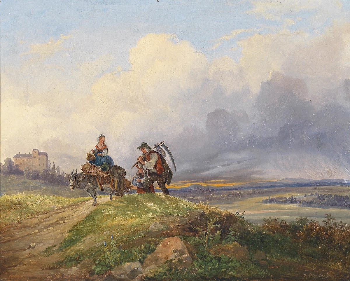 Am Heimweg von der Feldarbeit 1846