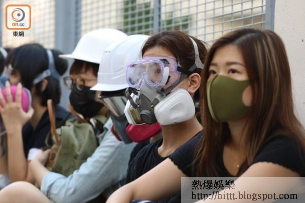 熱爆娛樂 逃犯末路 修例風波 同學靜坐聲援中槍青年舊生對師弟受傷感痛心 修例風波 逃犯末路