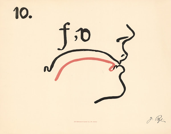 Jacobine Ryes phonetic plates Pl10 1924