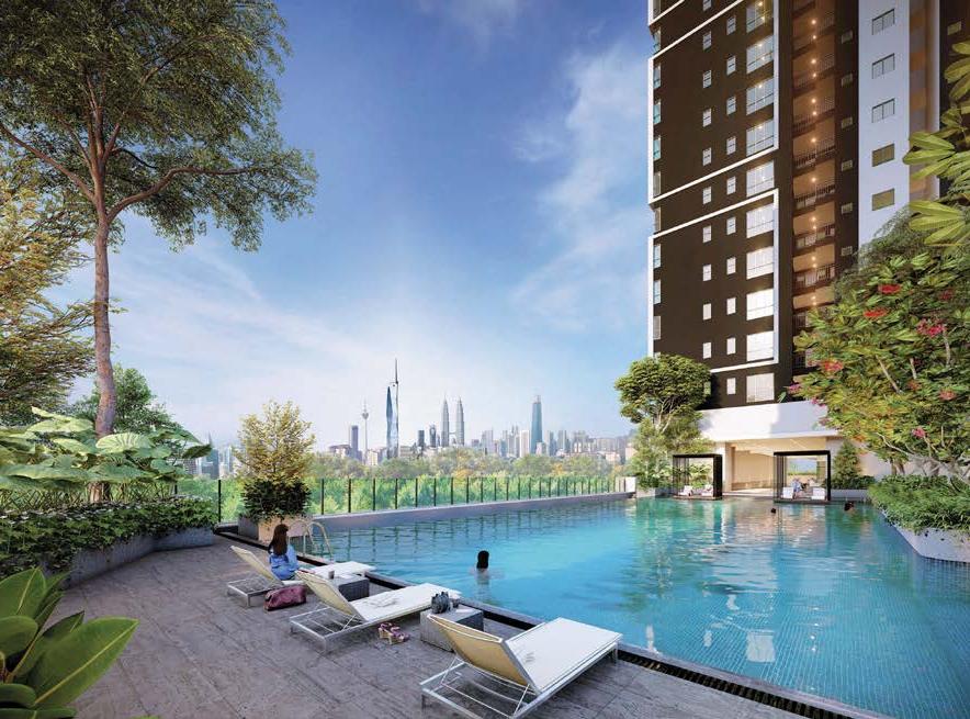 The Atas Residences — swimming pool skyline