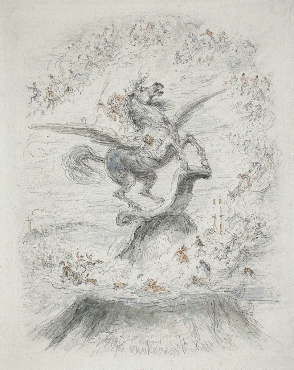 Puck on Pegasus 1861