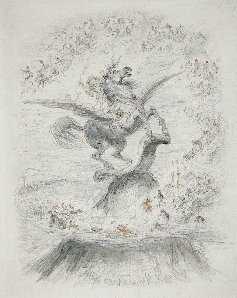 Puck on Pegasus 1861