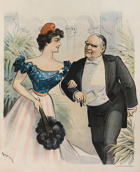 Inaugural ball March 4th 1901  engaged for another dance 1901
