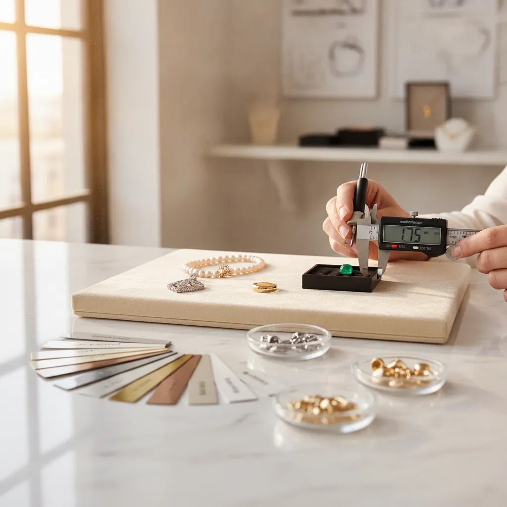 From ODM to OEM when and why image of evaluating an OEM jewelry manufacturer through quality inspection and prototype review