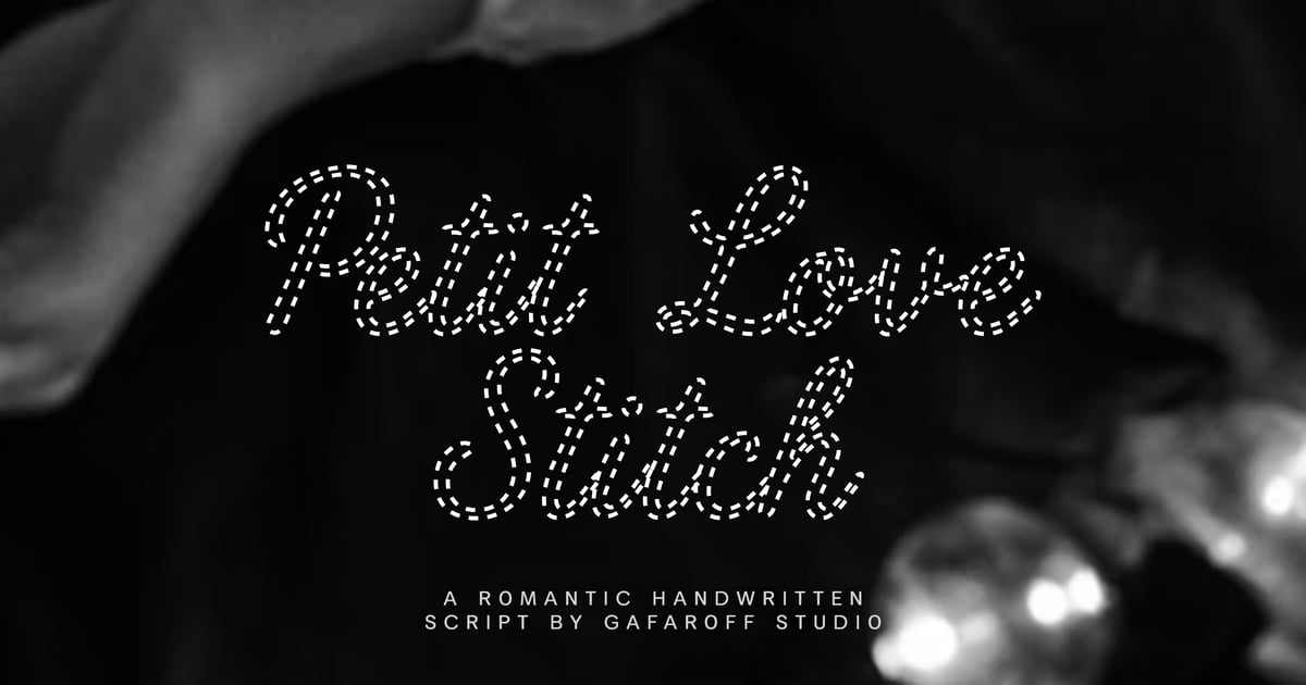 Fuente Petit Love Stitch Free Download – Envato Elements