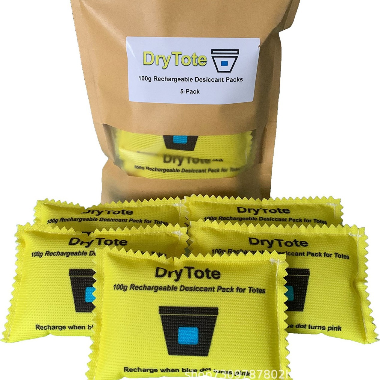 Reusable Silicone Desiccant Bag