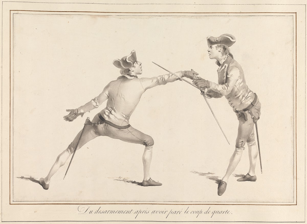 Du Desarmement ApréS Avoir Paré Le Coup De Quarte 1763