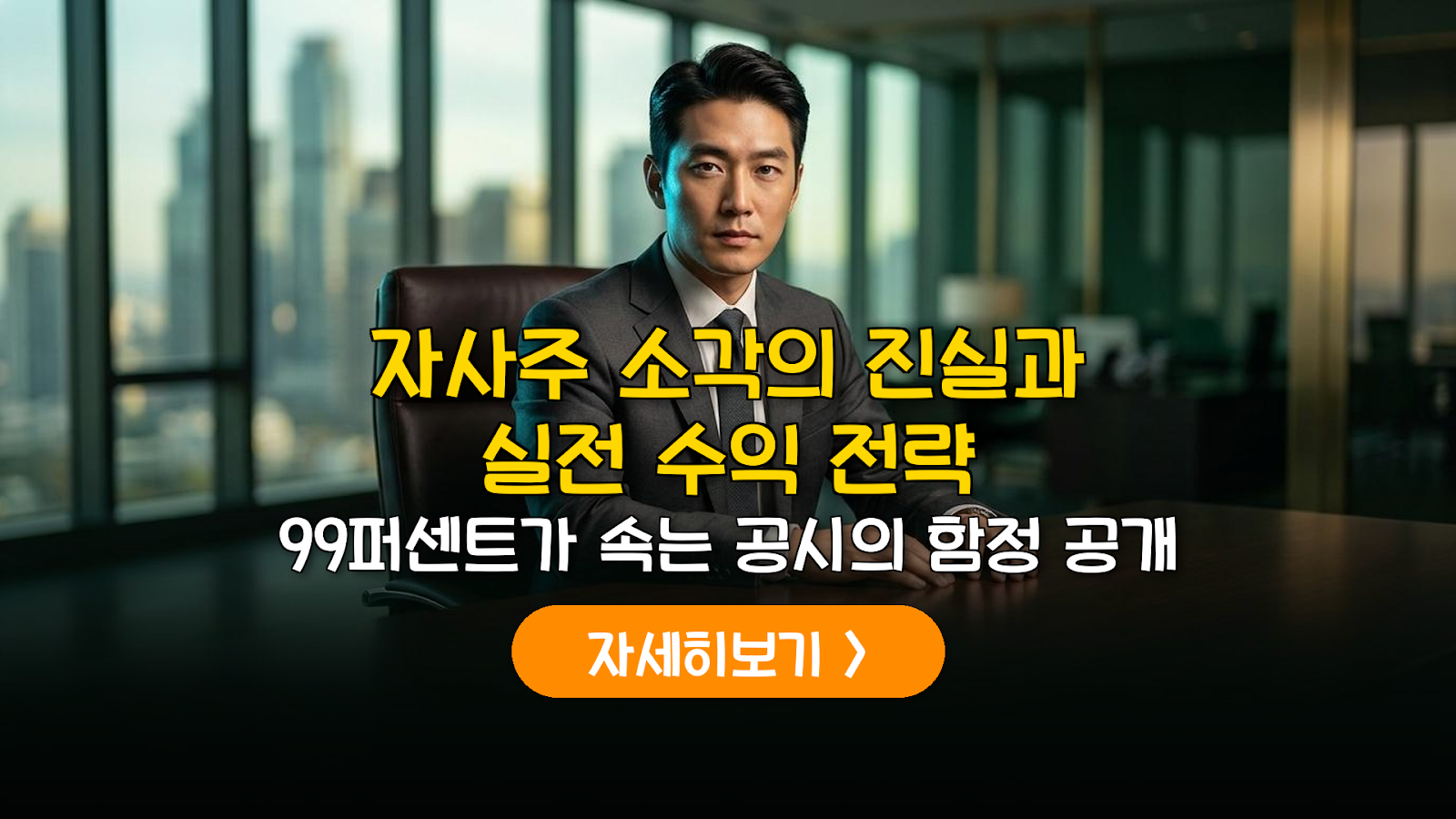 자사주 소각 공시 후 수익 확정 실전 전략 (2026)