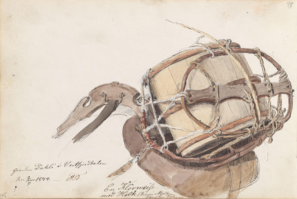 Kløvmeis med holk 1844