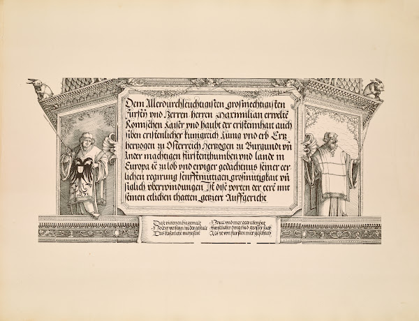Die Ehrenpforte des Kaisers Maximilian I Pl14 1885