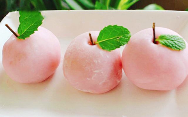 Bánh Dẻo Tuyết Hình Quả Hương Dâu