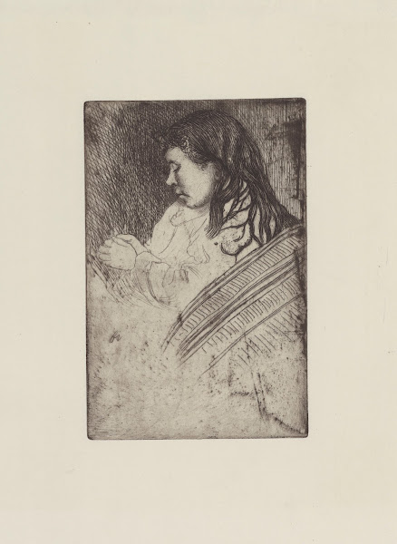 Jeune fille aux mains jointes 1889