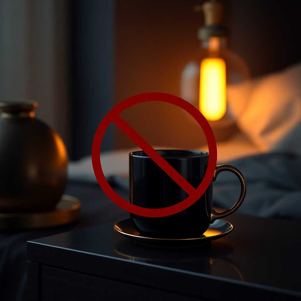 Evening caffeine and sleep latency
