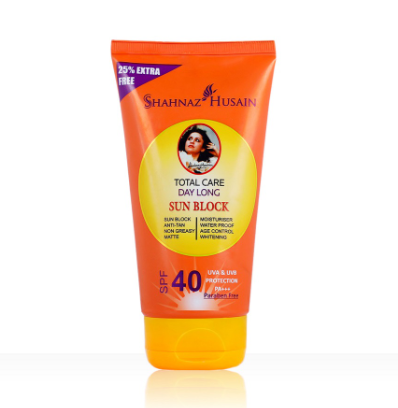 Total Care Day Long Sun Block 80g + 20g Free (Spf-40)
