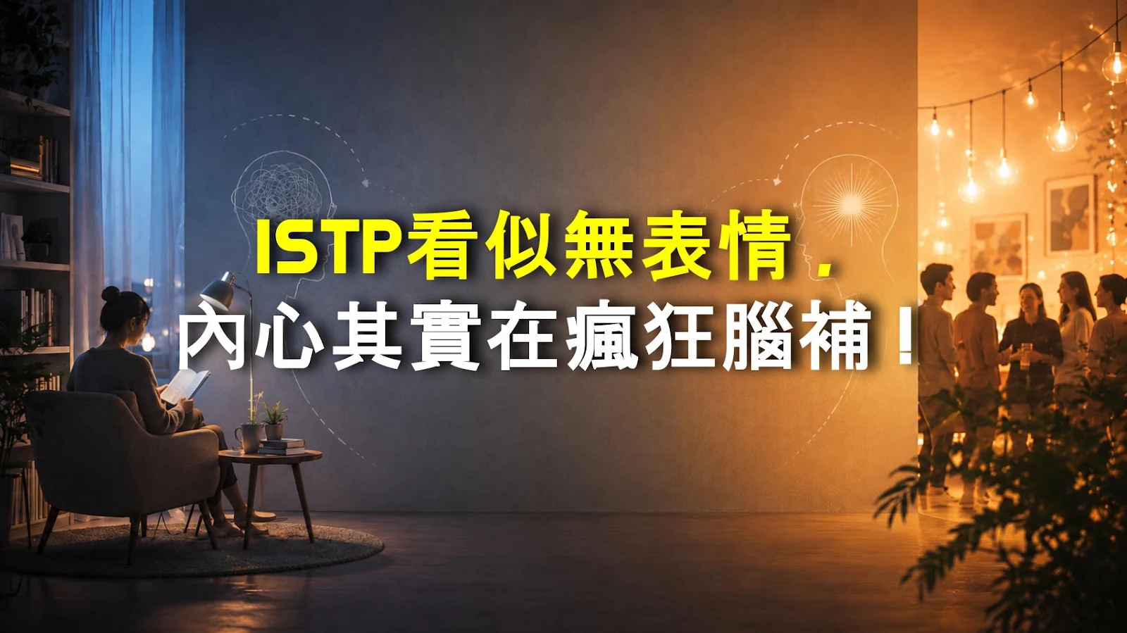 ISTP看似無表情，內心其實在瘋狂腦補！