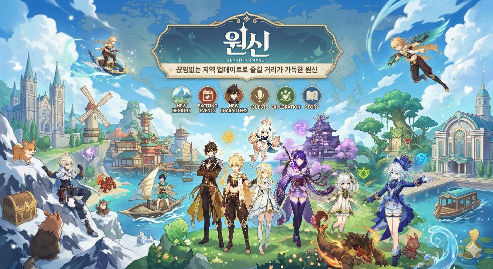 원신 관련 이미지