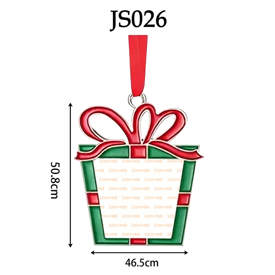 Gift box pendant