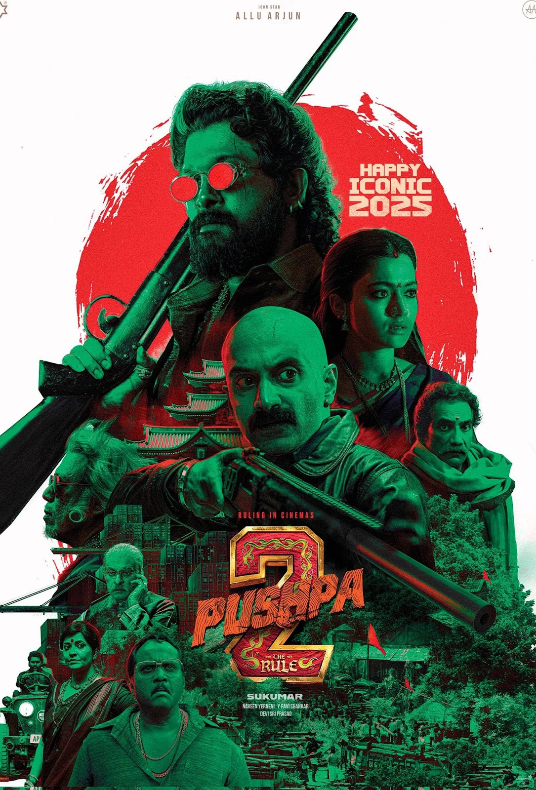 Pushpa 2 - The Rule (2024) (Hindi + Telugu) Dual Audio UnCut South Movie HD Download 