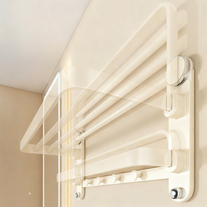 Suction Cup Towel Holder, 2–4 Pieces, No Drilling