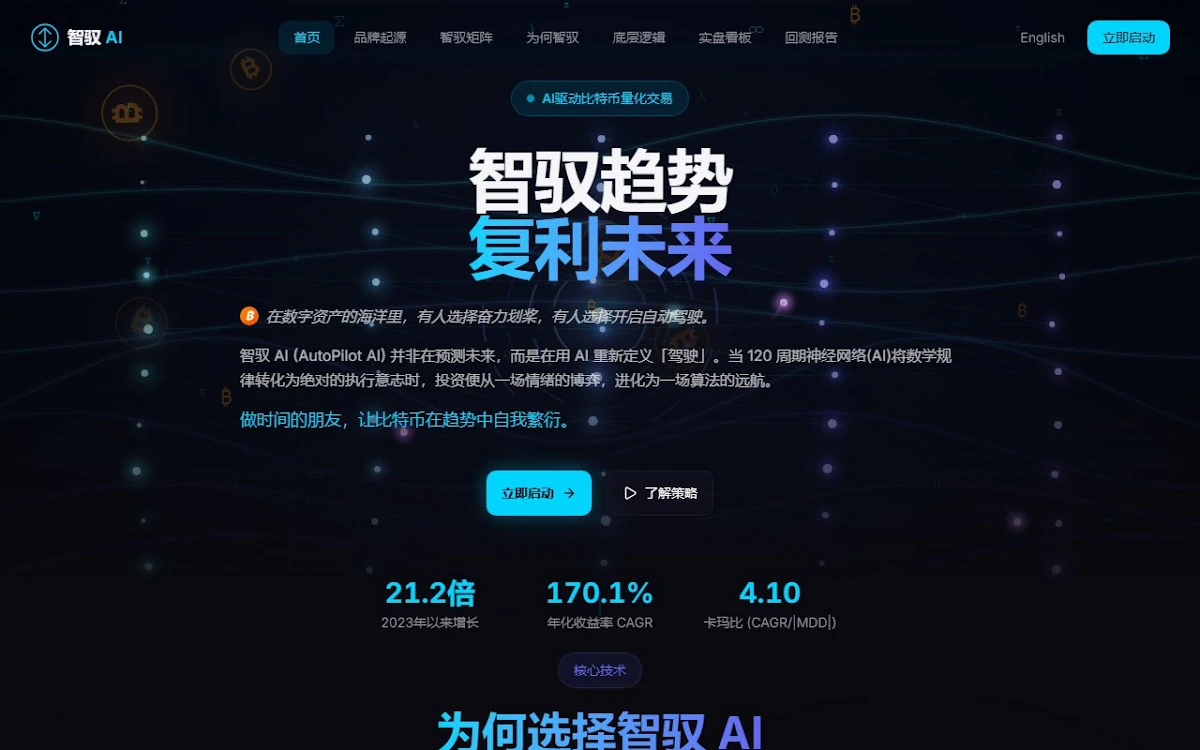Captura de AutoBTC.ai