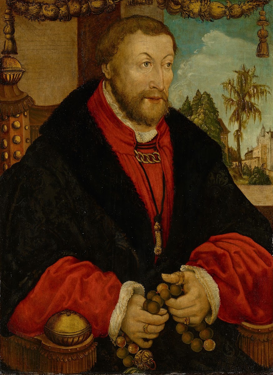 Portrait Of Wolfgang Count Palatine 1525