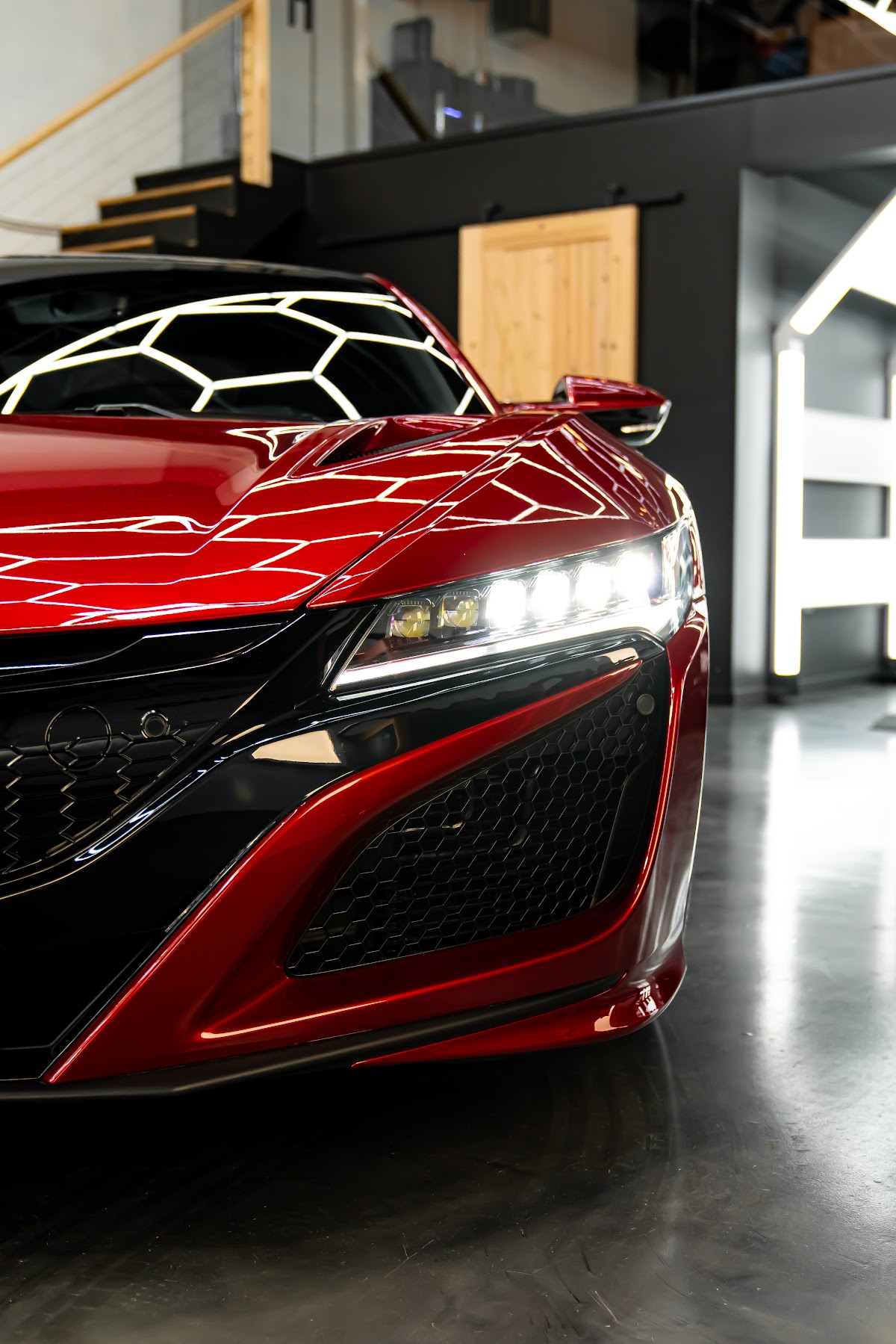 Acura NSX front three-quarter at ZAutoCare