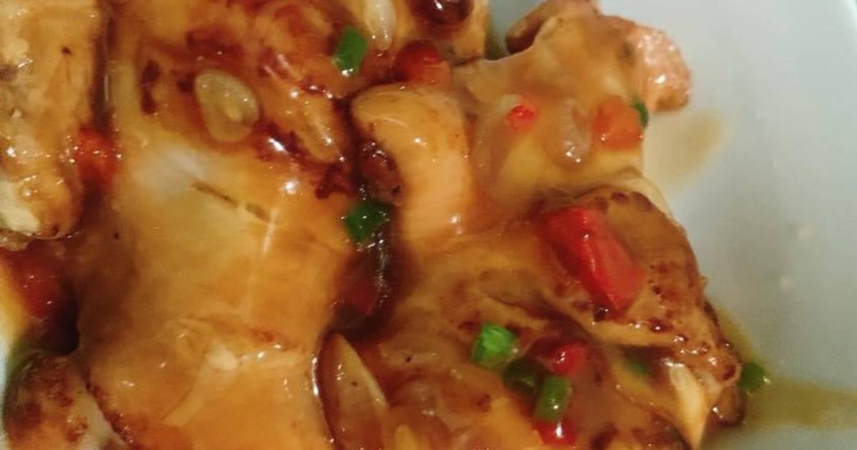 Gà hấp tương - Ăn dặm cùng con