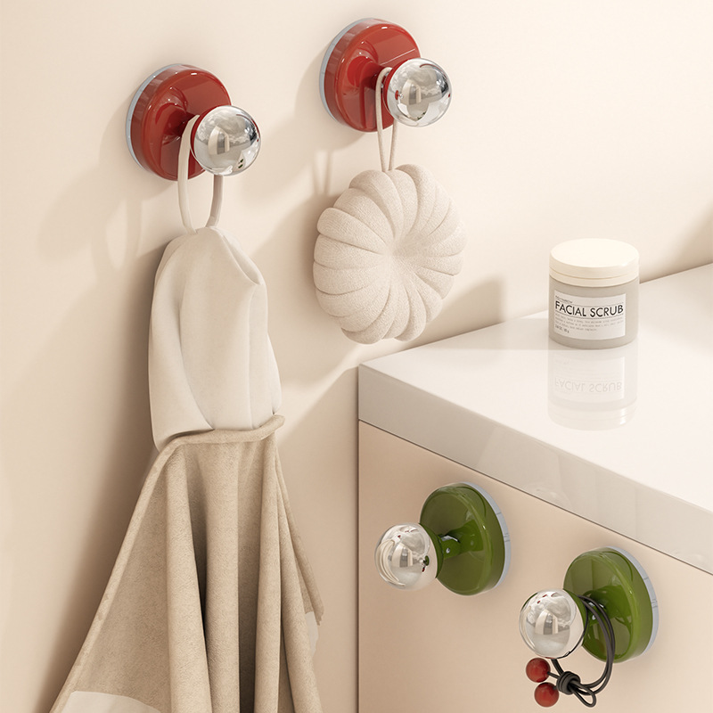 Suction Cup Hook, multi-use, various colors