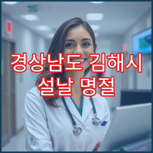 경상남도 김해시 설날 명절 가정의학과 연휴 진료 병원 감기·소화불량 진영읍민 응급 처방 가능