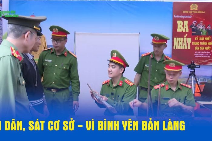Gần dân, sát cơ sở - Vì sự bình yên bản làng - Báo Quân Đội Nhân Dân