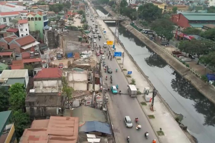 Phường Vĩnh Tuy hoàn thành GPMB đường Tam Trinh trước 30/4 - Đài Phát thanh và truyền hình Hà Nội