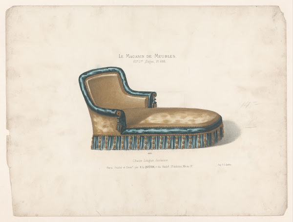 Chaise longue fantaisie 1832   1904