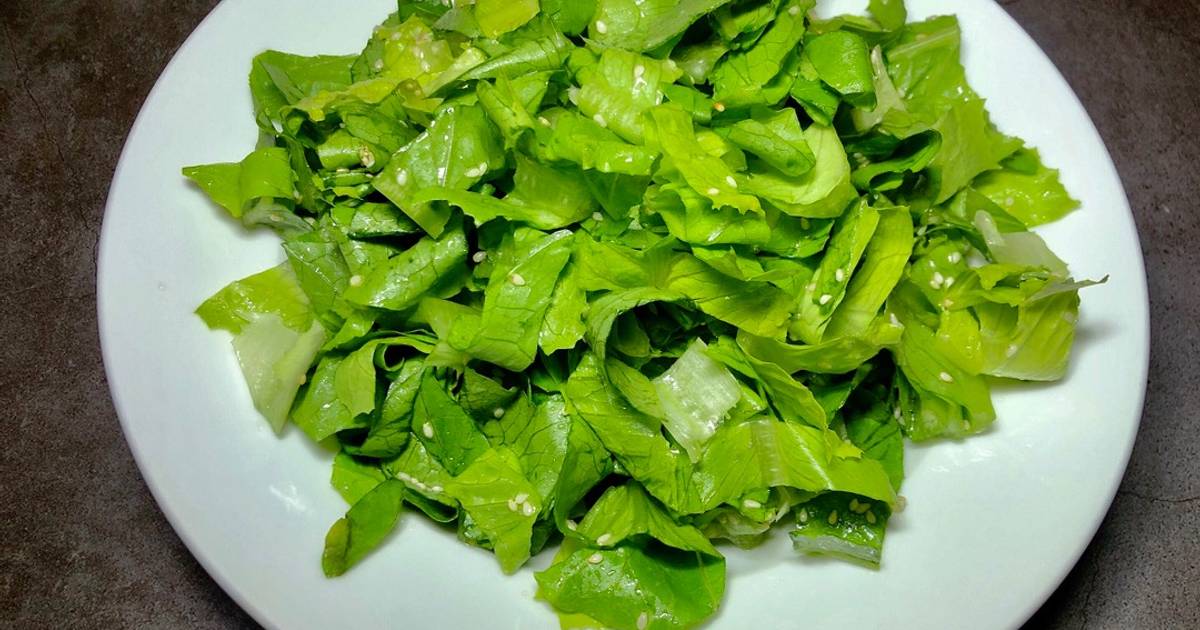 Xà Lách Trộn Dầu Giấm Mè (Vegan)
