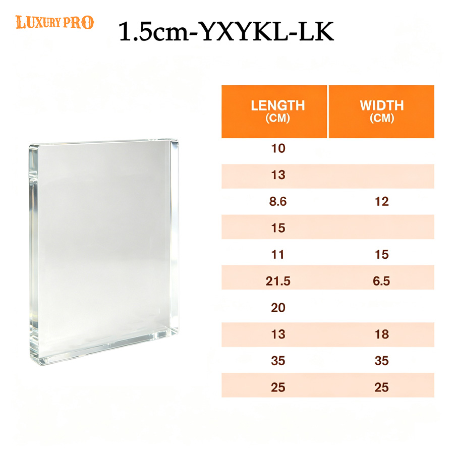 Custom Shape Acrylic Block