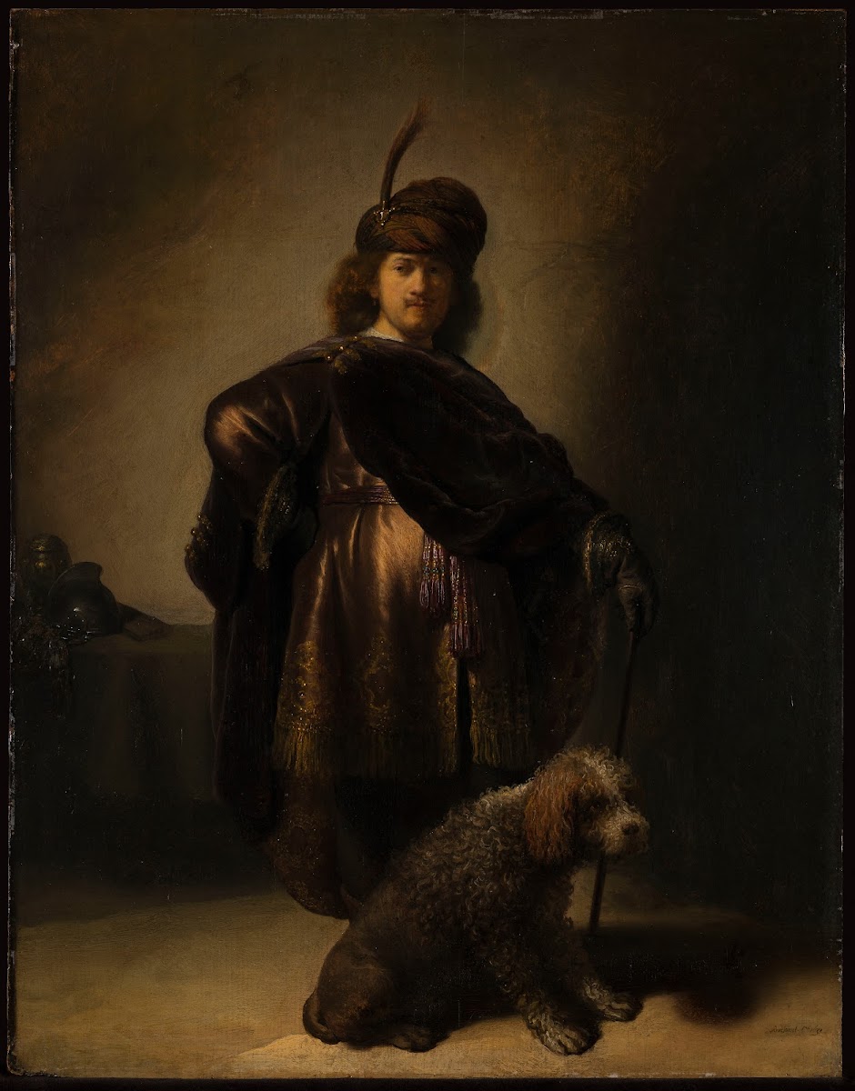 Portrait of the artist in oriental costume 1631