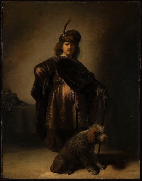 Portrait of the artist in oriental costume 1631