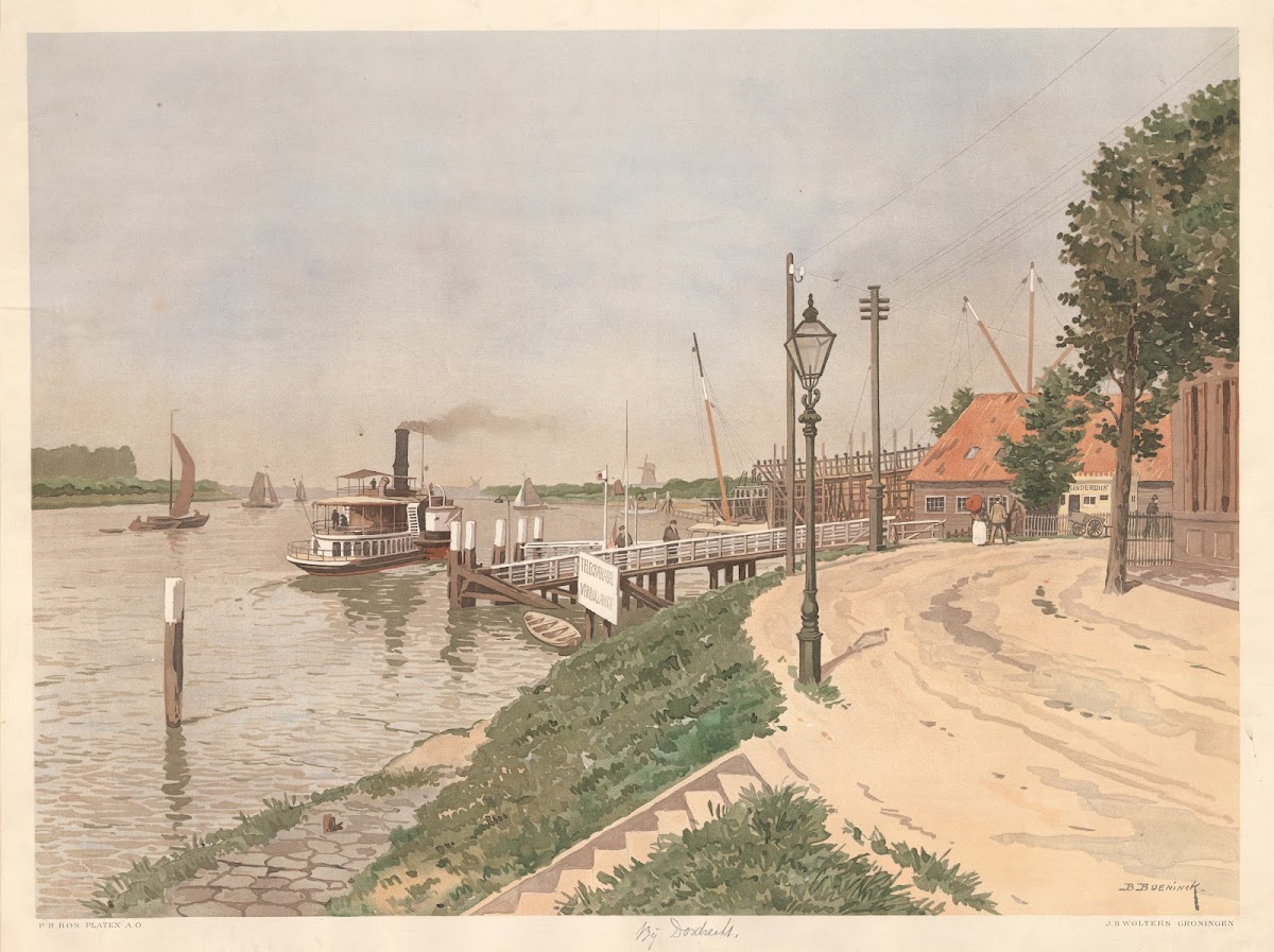 Shipyard near Dordrecht 1901