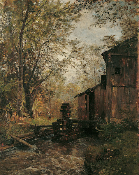 Die Gosaumühle bei Ischl 1883